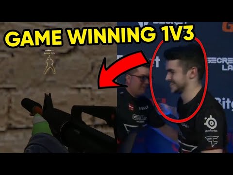 broky 1v3 to win the match for FaZe @ PGL Major 2021