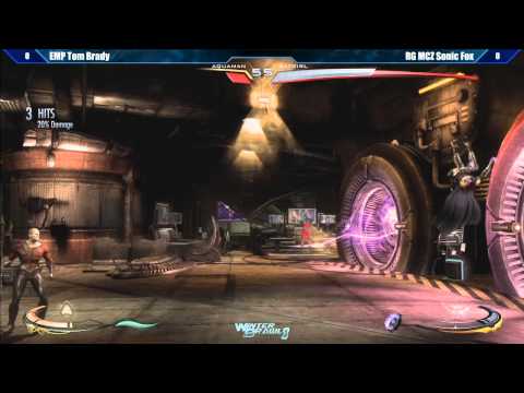 Injustice Top 8 EMP Tom Brady vs RG MCZ Sonic Fox - Winter Brawl 8 Tournament