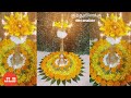 kuthuvilaku flower decoration | Deepam decorations | Lamp decoration with flowers | JLB