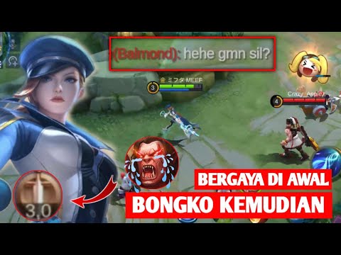 cara Silvanna melawan Balmond yang sombong di awal game sampai tak berkutik lagi | mobile legend