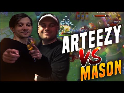Dota 2 - Mason: Arteezy vs Mason Bald Mode Activated