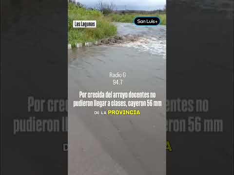 Ríos crecidos y rutas anegadas: El panorama tras las intensas lluvias en la provincia