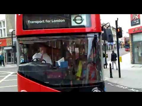 New London Routemaster number 38 near Hackney Central on 01 05 12