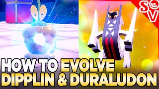 How to Evolve Dipplin & Duraludon to Hydrapple & Archaludon - Pokemon Indigo Disk