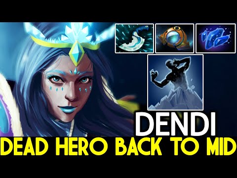 DENDI [Crystal Maiden] Pro Bring Dead Hero Back to Mid Dota 2