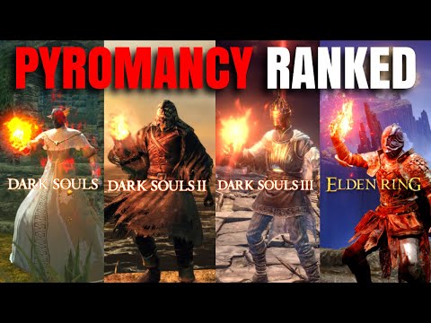 Which Game Has The Best Pyromancies? #fromsoftware