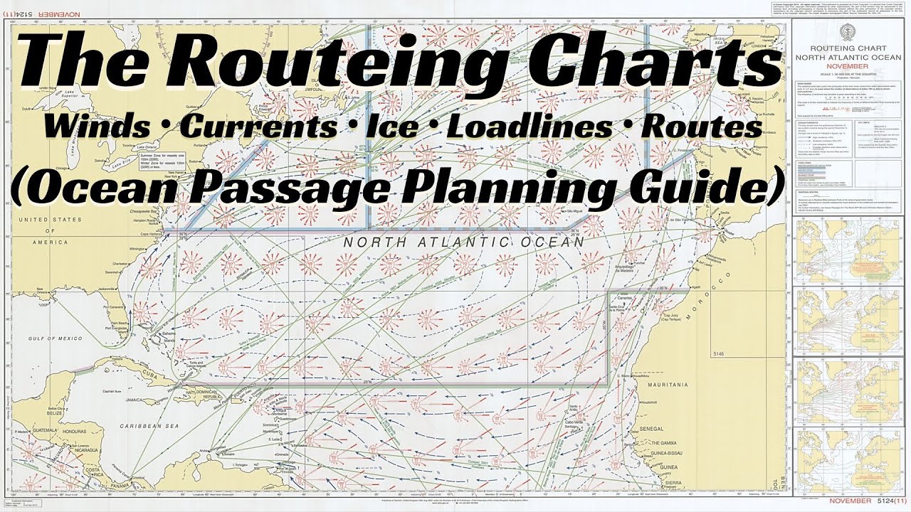 Routeing Charts Explained: Winds, Currents, Ice Limits, Load Line Zones & Recommended Routes