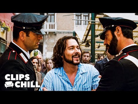 Johnny Depp Is Chased Through The Streets | The Tourist