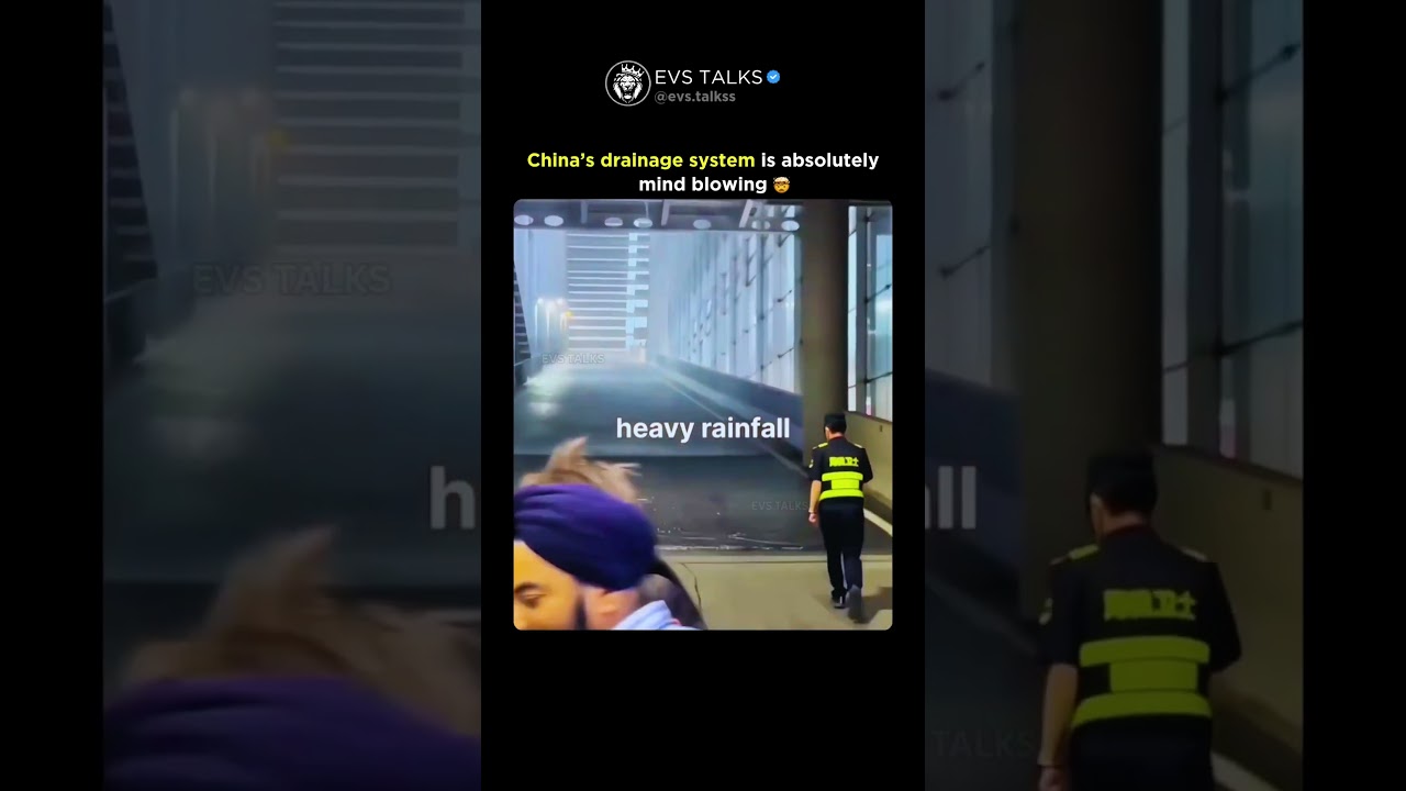 🤯 China’s Drainage System is Absolutely Mind-Blowing 🌊 | Engineering Genius 🇨🇳