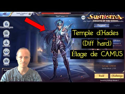 Temple d'Hades - Etage Camus - Saint Seiya Awakening