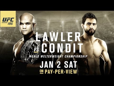 Robbie Lawler vs Carlos Condit - UFC 195 Full Fight Video