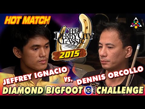 10-BALL: JEFFREY IGNACIO VS DENNIS ORCOLLO - 2015 BIG FOOT - DERBY CITY CLASSIC