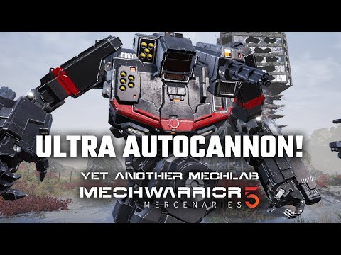 Ultra Autocannon Shadow Hawk - Yet Another Mechwarrior 5: Mercenaries Modded Episode 9