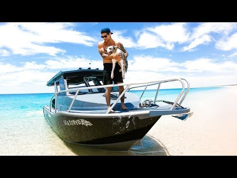 WAKING UP IN PARADISE Camping On The New Boat (Day 2) - Ep 134