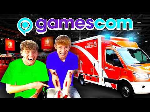 I got hurt (at Gamescom) 🏥😱