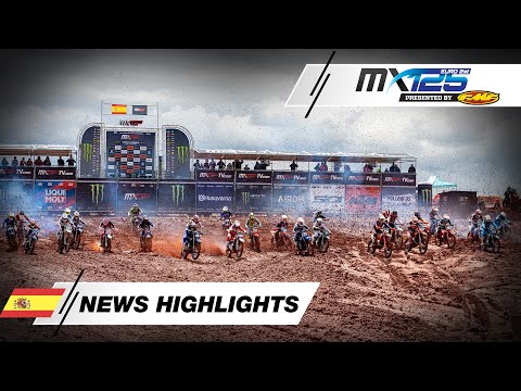 News Highlights EMX125 Presented by FMF Racing Race 1 | 2025 MXGP of Castilla la Mancha
