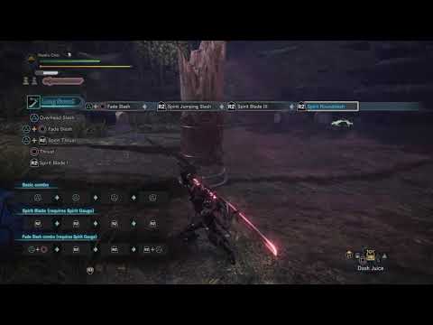 Monster Hunter: kjarr long sword damage output