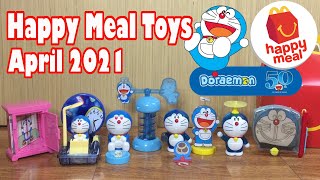 McDo April 2021 Happy Meal Doraemon Unboxing