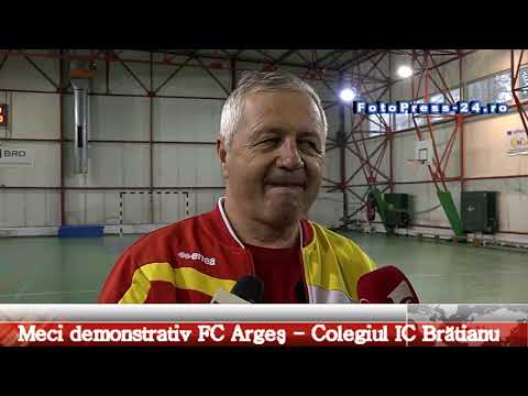 2 Meci demonstrativ FC Argeş -  Colegiul IC Brătianu