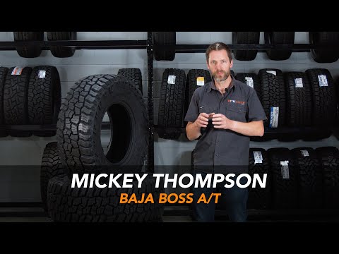 We have new All Terrain tyres. The Mickey Thompson Baja Boss AT!