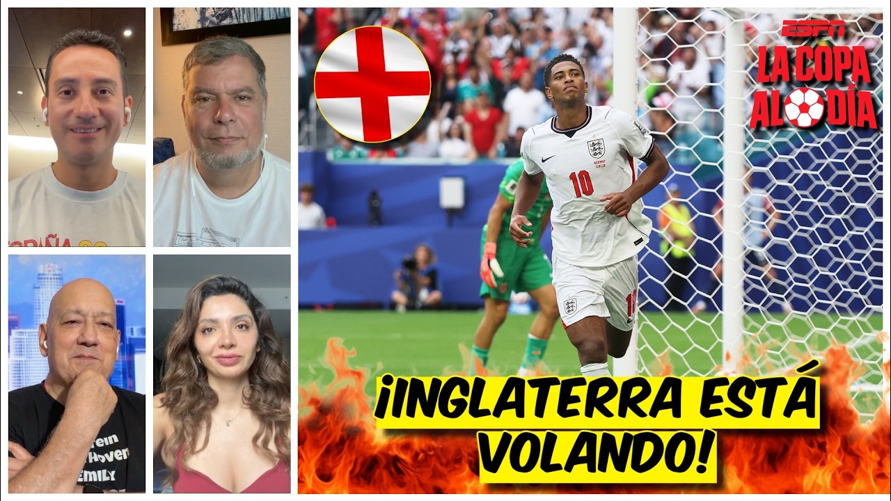 INGLATERRA AVANZÓ a las SEMIFINALES con MUCHA POLÉMICA y BELLINGHAM como HÉROE | La Copa Al Día