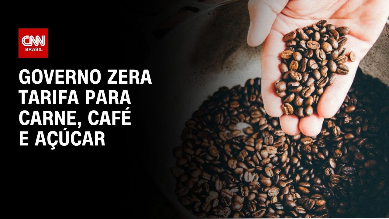 Preço dos alimentos: Governo zera tarifa para carne, café e açúcar | LIVE CNN