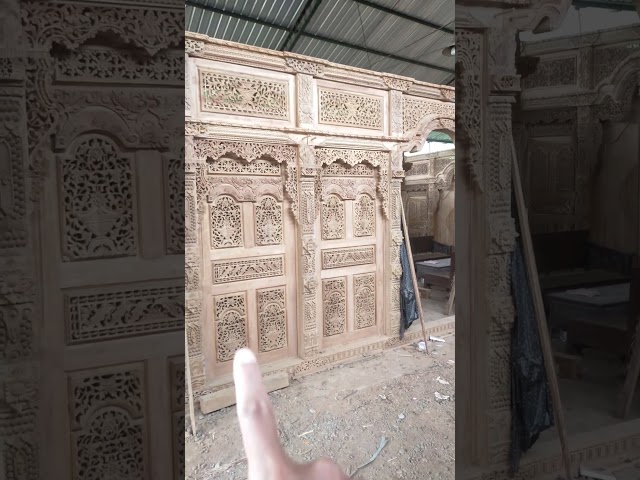 Gebyok Jati Jepara size 3 meters high, 6 meters more wide, Soko 20 cm, Special Gebyok