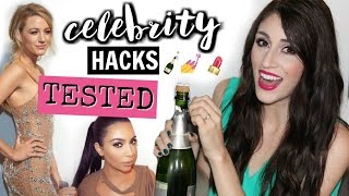 Celebrity Beauty Secrets TESTED | Do these hacks really work?-  [ But First, Coffee ]