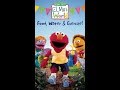 Elmo's World: Food, Water & Exercise (2005 VHS) (Full Screen)