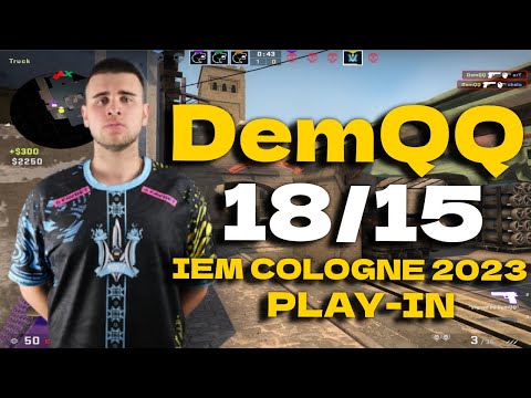 CSGO POV Monte DemQQ (18/15) vs FURIA (MIRAGE) @ IEM Cologne 2023 Play-in