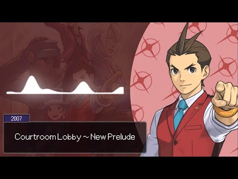 Ace Attorney: All Courtroom Lobby/Defendant Lobby Themes 2021