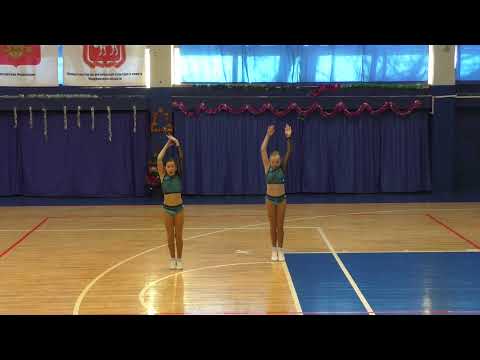 Козлова Таисия, Артамонова Арина. FISAF. Дуэт 11-12 лет. 25.12.21