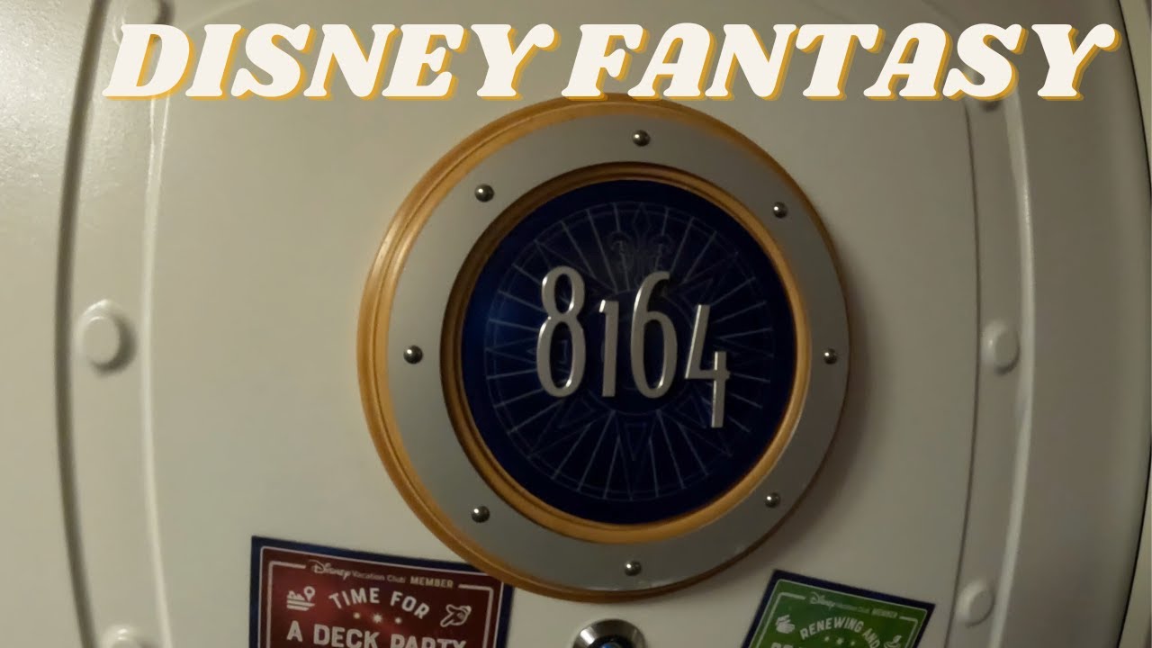 Disney Fantasy - Cabin 8164 - Video 1