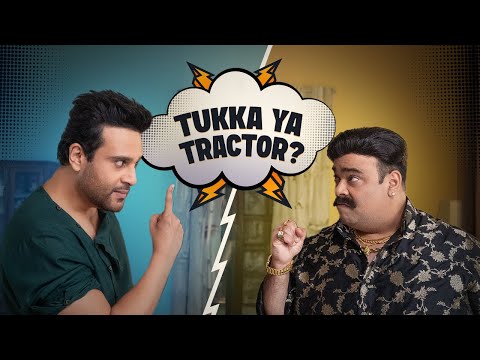 Kiku ke tukke par bhari pada Krushna ka Tractor! 🚜🎨