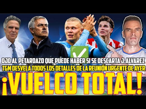 🚨VUELCO TOTAL | TGM filtra todo lo de la REUNIÓN URGENTE y quien podría venir si ni se ficha Julián 