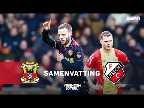 Bart RAMSELAAR RAMT 'm in de KORTE HOEK! 💥 | Samenvatting Go Ahead Eagles - FC Utrecht