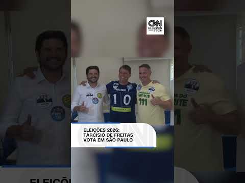 Eleições 2026: Tarcísio de Freitas vota em São Paulo