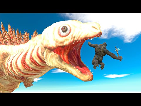 King Kong Funny Moments - Animal Revolt Battle Simulator