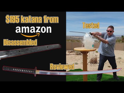 Reviewing a katana from Amazon - less than $200 for a fully functional katana?