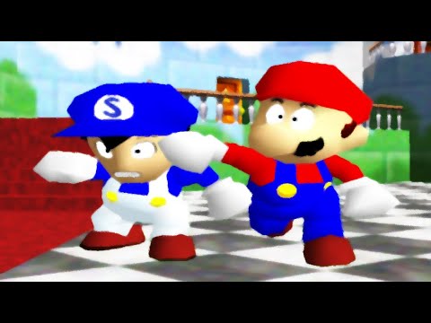 SMG4 and Mario Become Witnesses (SM64)
