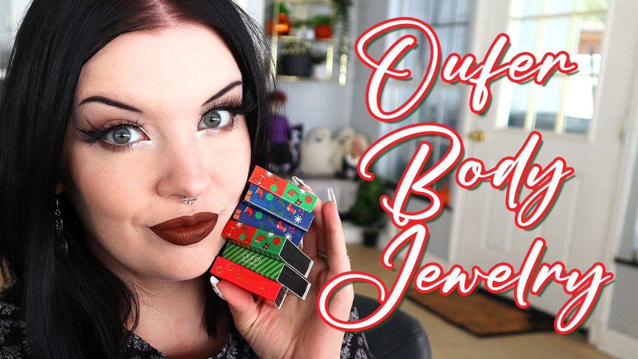 50% off! Septum Ring Try-On + Haul ✨ OuferBodyJewelry Black Friday Sale!