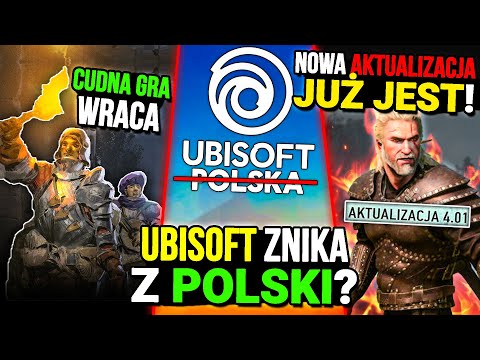 UBISOFT usuwa się z POLSKI? — Nowa AKTUALIZACJA do WIEDŹMIN 3! Co wprowadza? — HIT STEAMA WRACA!