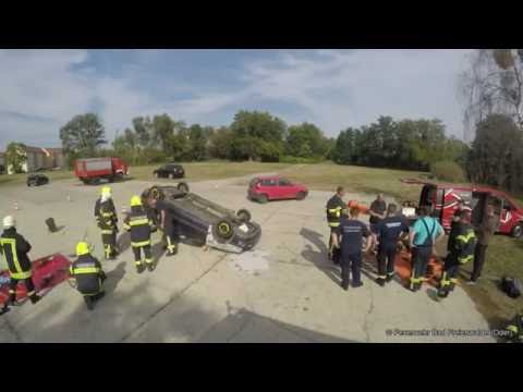 TH Verkehrsunfall - Ausbildung der FF Bad Freienwalde