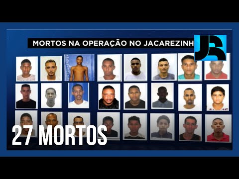 Polícia do RJ divulga nome e ficha criminal dos suspeitos mortos em operação no Jacarezinho