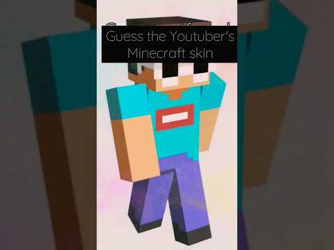 Synticx - Guess the youtuber from there Minecraft skin