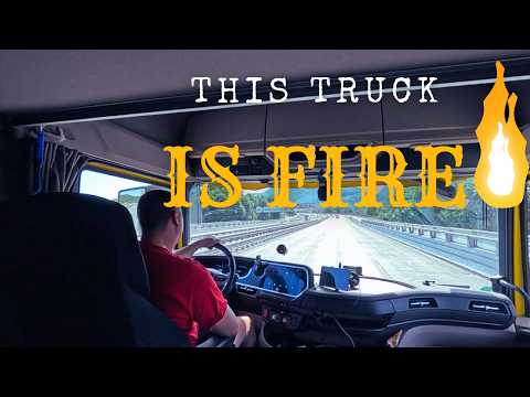 POV Truck Driving DAF XG: Salzburg to Thalgau, Austria 🚛