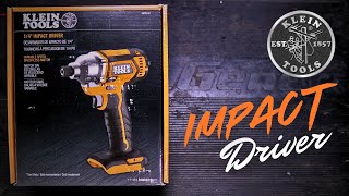 Klein Tools 1/4 In. Hex Drive Battery-Operated Compact Impact Driver (BAT20CD) Power Tool Review
