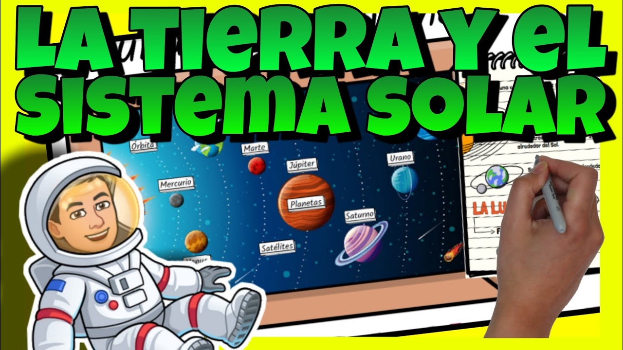 🚀 La TIERRA y el SISTEMA SOLAR para NIÑOS de PRIMARIA