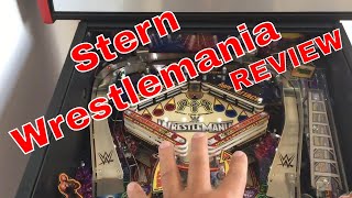 Stern Wrestlemania WWE Pinball REVIEW