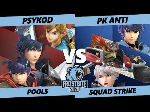 Frostbite 2020 SSBU Pools - SWG | PsyKoD Vs. PK Anti - Smash Ultimate Squad Strike - SSBU